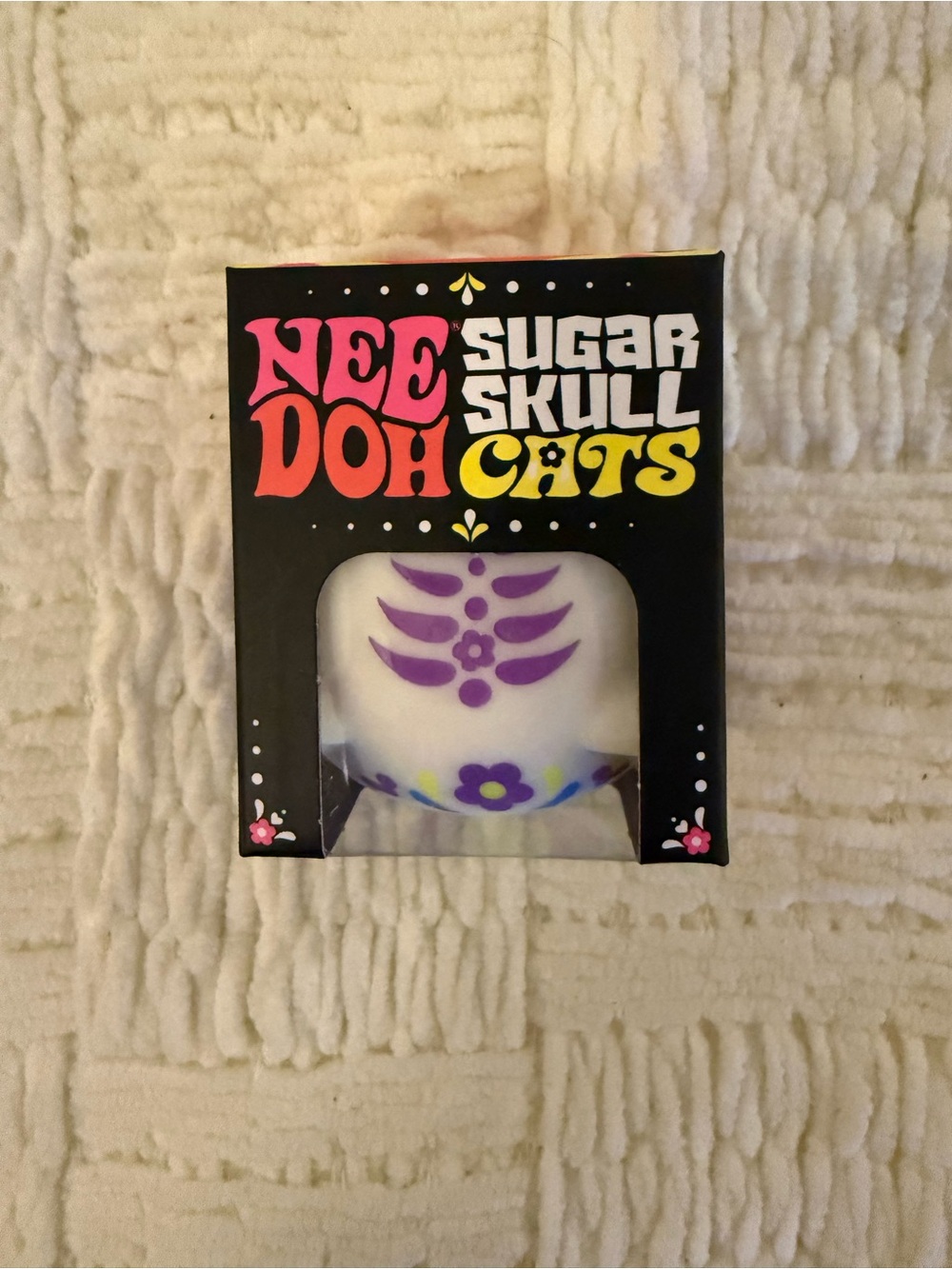 NeeDoh Sugar Skull Cats - Purple - Picture 2 of 4